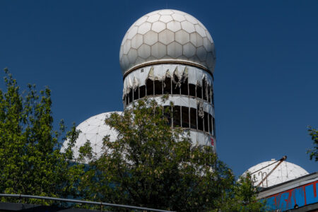 RADARSTATION TEUFELSBERG Die US-Radarstation auf dem Teufelsberg im Grunewald.