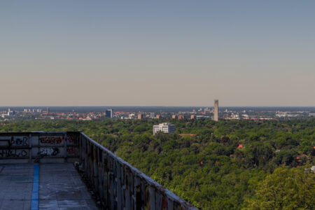 RADARSTATION TEUFELSBERG Die US-Radarstation auf dem Teufelsberg im Grunewald.