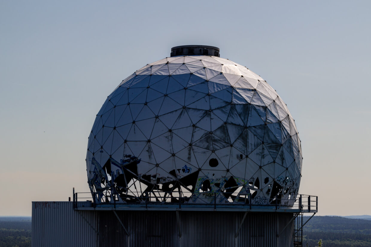 RADARSTATION TEUFELSBERG Die US-Radarstation auf dem Teufelsberg im Grunewald.