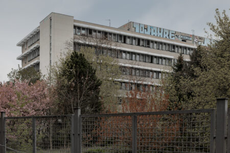 DDR Krankenhaus Ein ehemaliges Krankenhaus bei Berlin.
